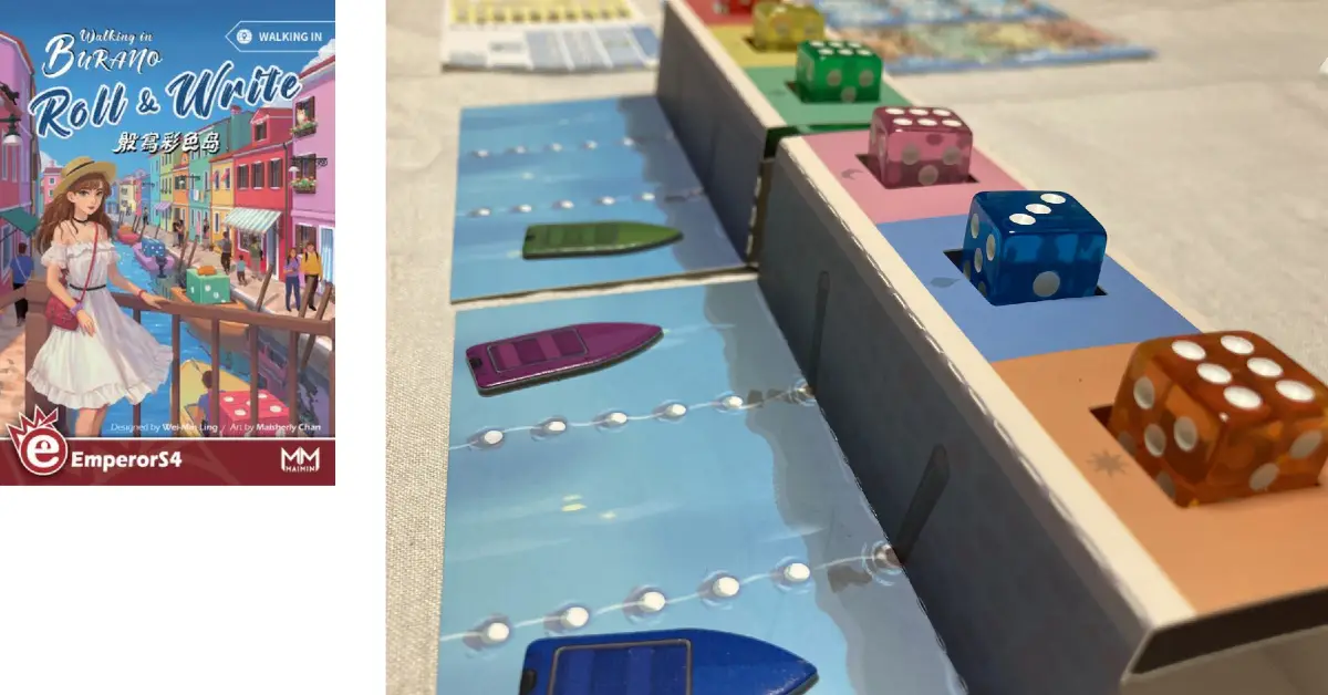 ぶらり、ブラーノ島：ロール＆ライト